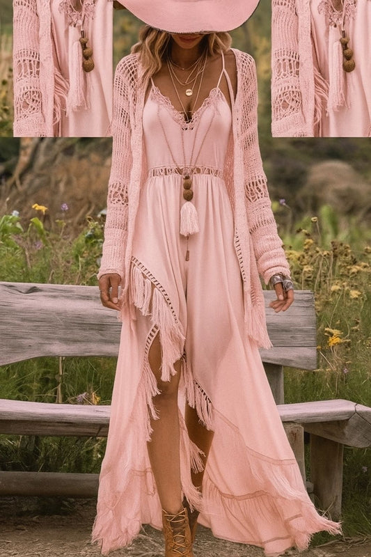 CONJUNTO BOHO DELIAH | ELEGANCIA NATURAL ESTILO ARTESANAL