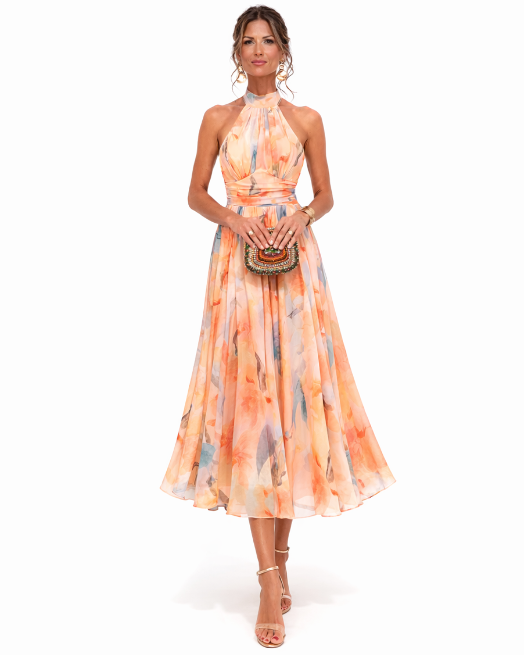 Aurora | Vestido Halter Elegante