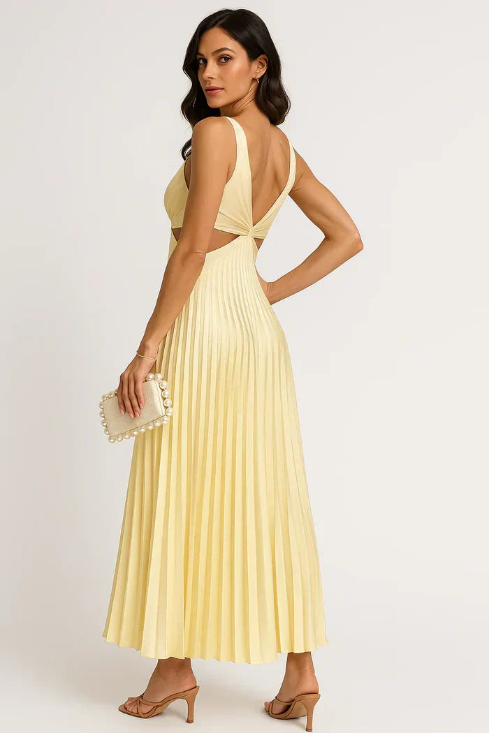 Vestido Elegante Belleza | Vestido Plisado Ideal para Eventos