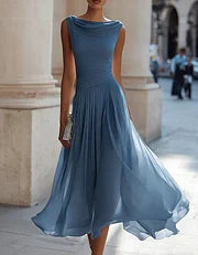 VESTIDO MIDI | BLUSH GRACE