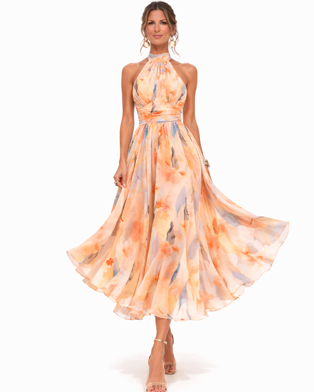 Aurora | Vestido Halter Elegante