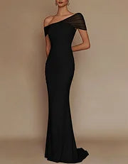 SLEEK ROMANCE | VESTIDO DE NOCHE DRAPEADO