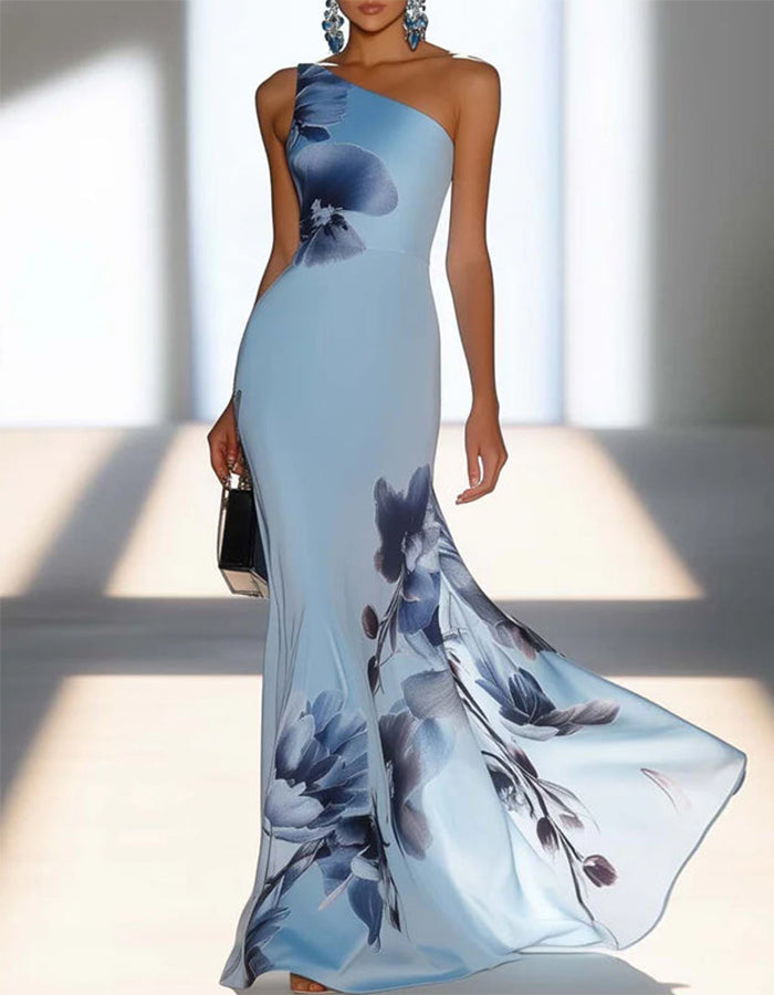 VESTIDO DE GALA | BLUE BLOOM