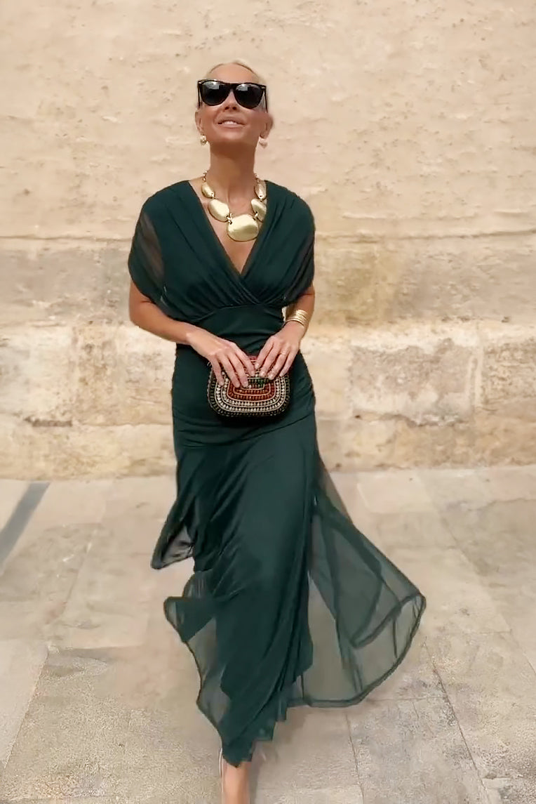 Aurora Belisse™ | Vestido largo que estiliza y eleva tu elegancia