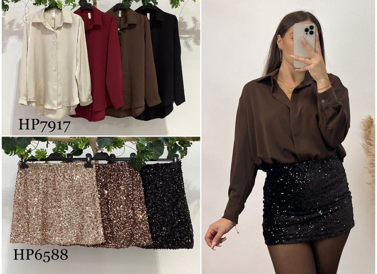 CONJUNTO FALDA + BLUSA | PERI