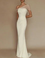 SLEEK ROMANCE | VESTIDO DE NOCHE DRAPEADO
