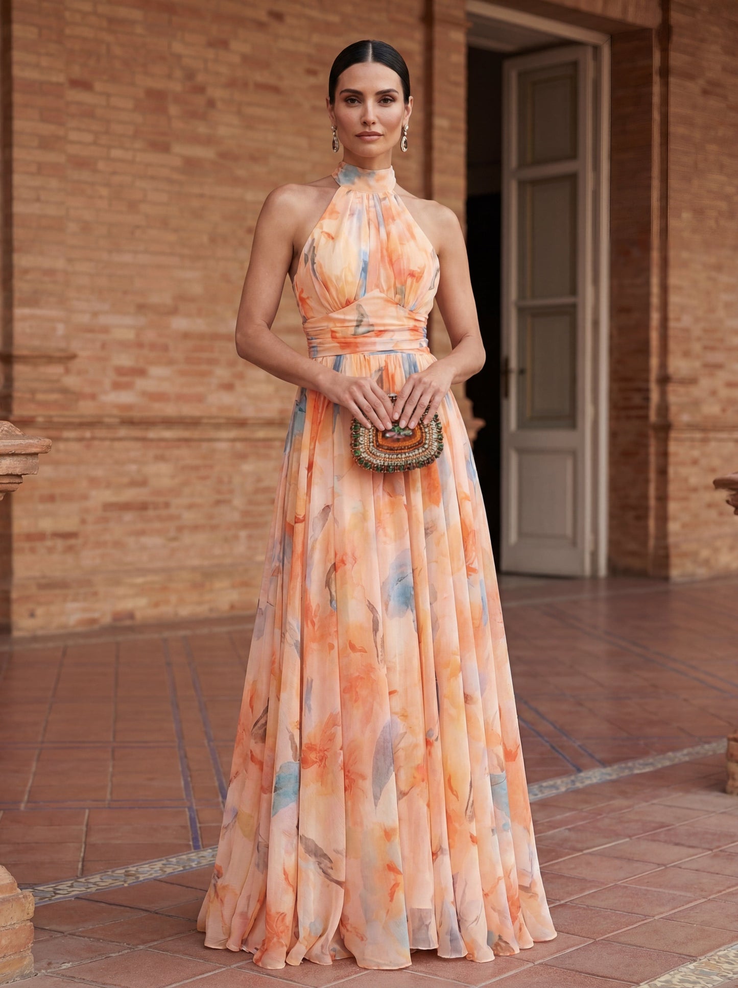 vestido elegante | Acuarela