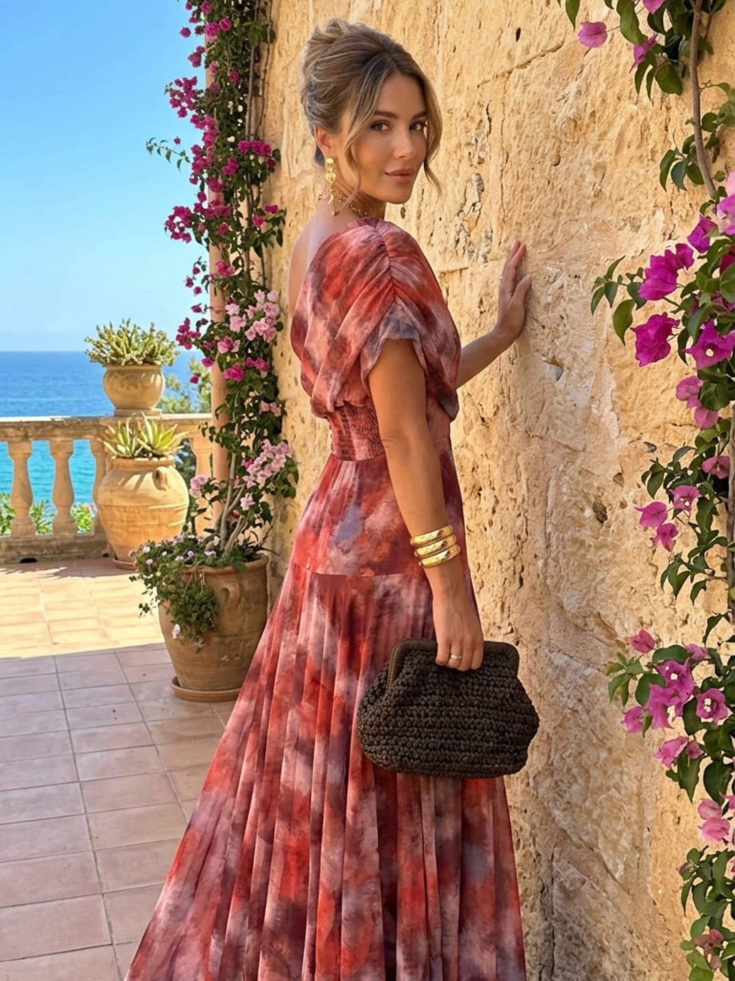 vestido elegante | Acuarela