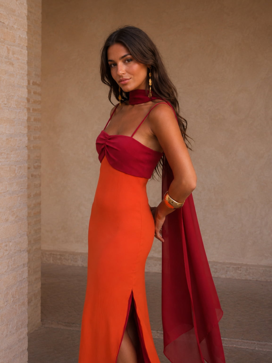 vestido elegante | Camila