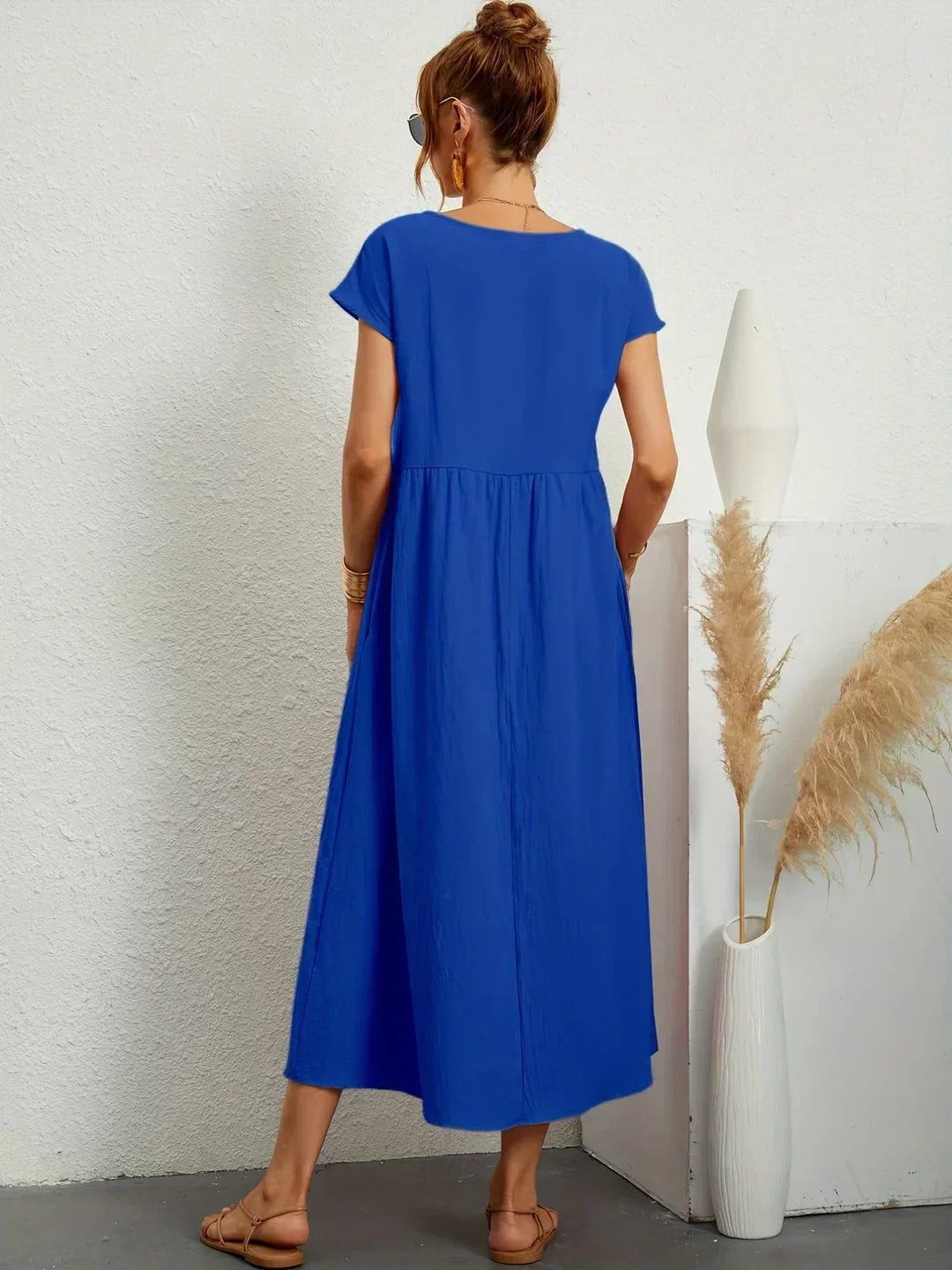 Camila | Vestido midi fluido de elegancia atemporal