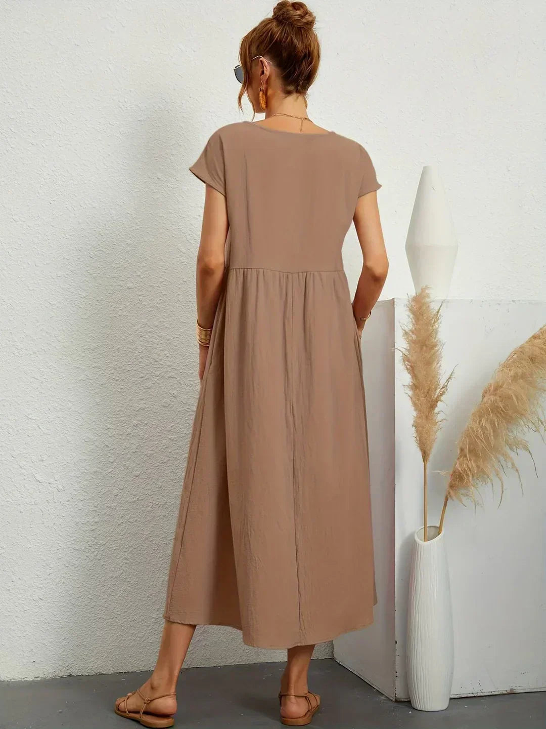 Camila | Vestido midi fluido de elegancia atemporal