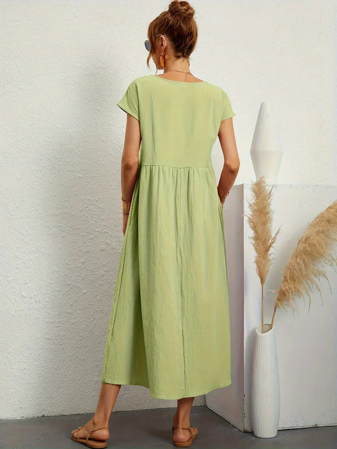 Camila | Vestido midi fluido de elegancia atemporal