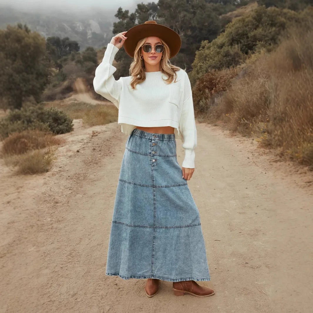 LINDA | JEANS FALDA