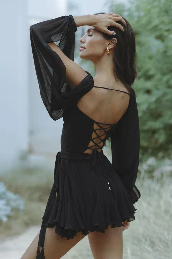 LAYLA| VESTIDO EN V