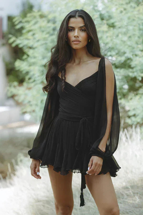 LAYLA| VESTIDO EN V