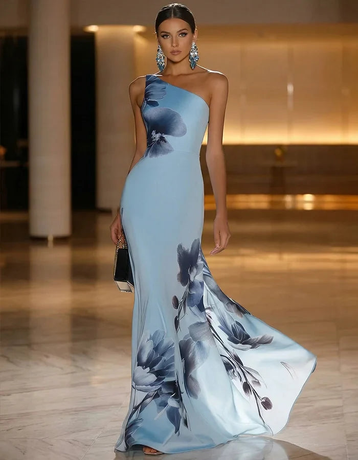 VESTIDO DE GALA | BLUE BLOOM