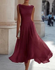 VESTIDO MIDI | BLUSH GRACE