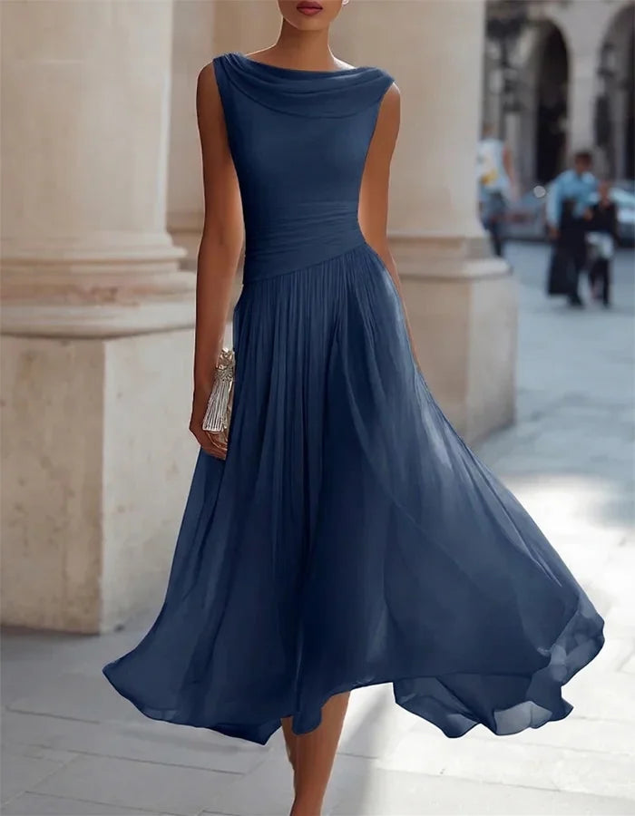 VESTIDO MIDI | BLUSH GRACE