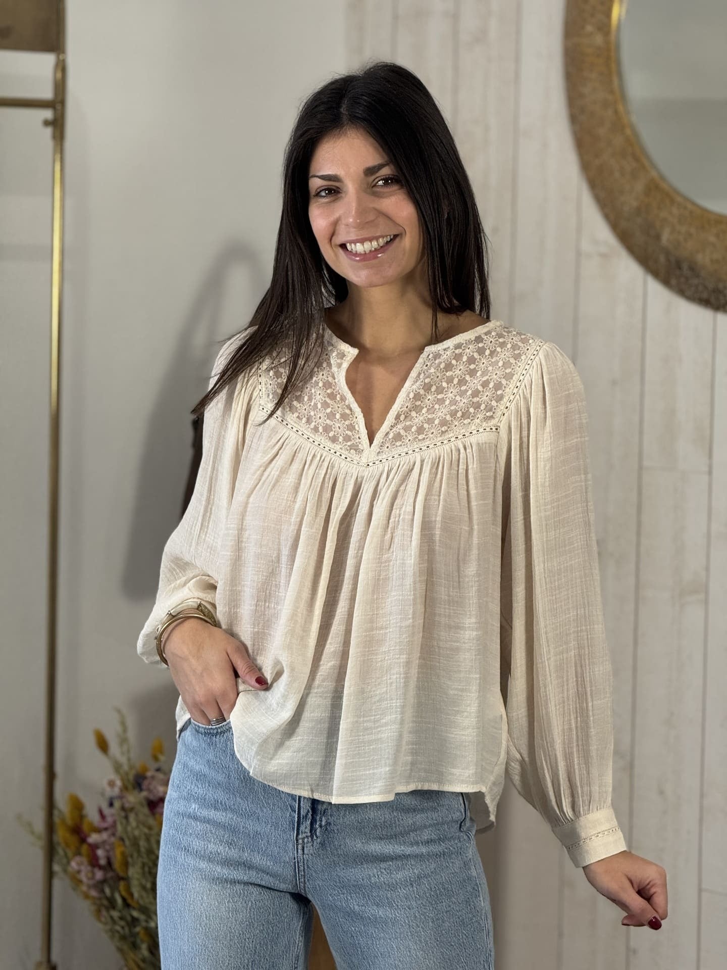 Blusa Alba Lace