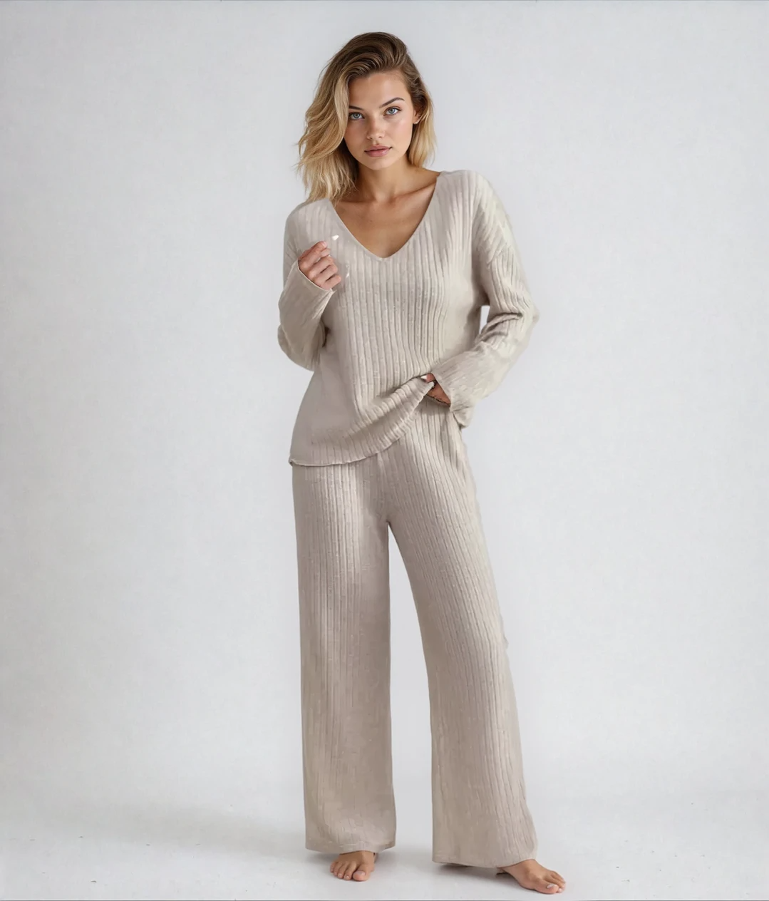 CONJUNTO PUNTO CANALÉ EN V