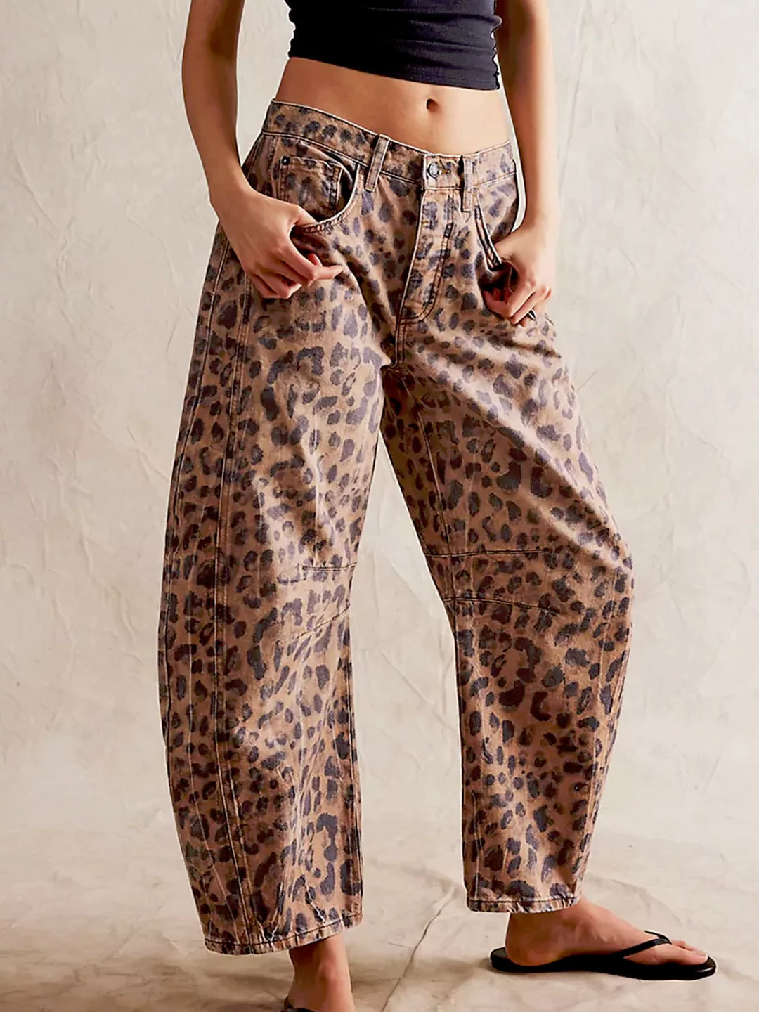 PALOMA | JEANS LEOPARDO