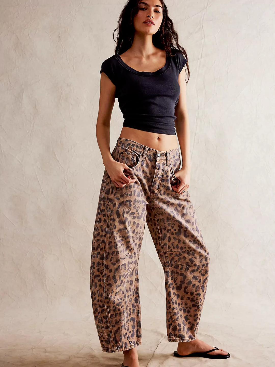 PALOMA | JEANS LEOPARDO